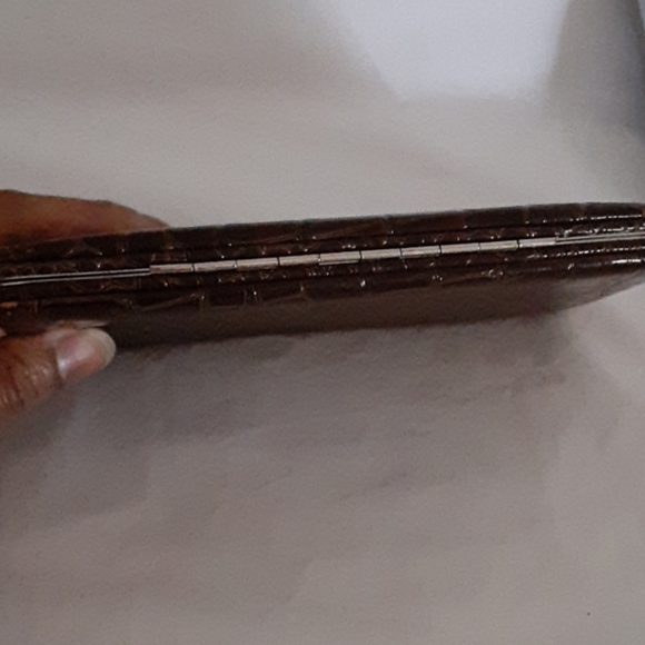 Brown Snakeskin  One Size Wallet - Picture 8 of 8